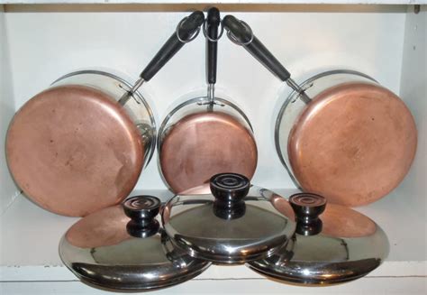 Revere cookware copper bottom. Things To Know About Revere cookware copper bottom. 